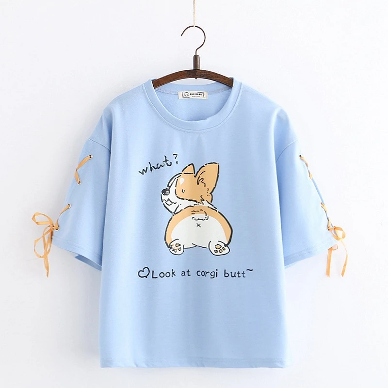 Женская футболка с коротким рукавом Merry Pretty хлопковые топы круглым вырезом и