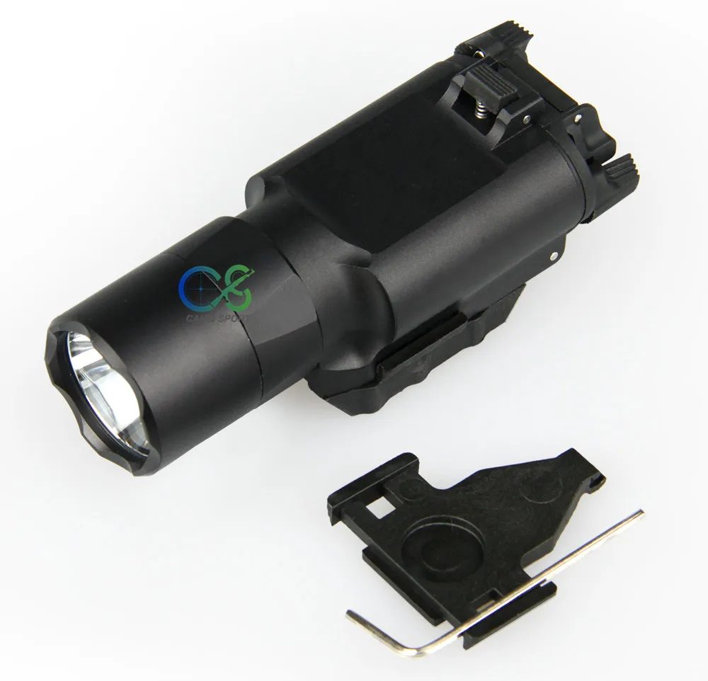TRIJICON тактический фонарь X300 ультра светодиодный пистолет оружие фонарь для охоты стрельба gs15-0040