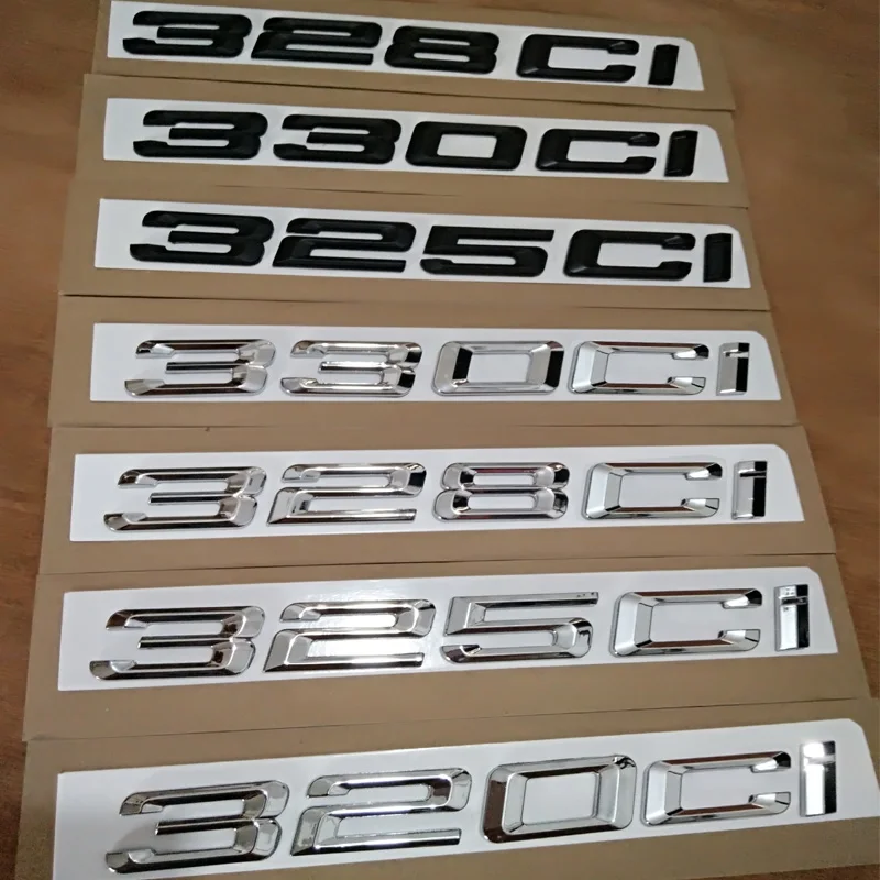 Новый M Мощность производительность автомобиля знак 320ci 325ci 328ci 330ci наклейка с