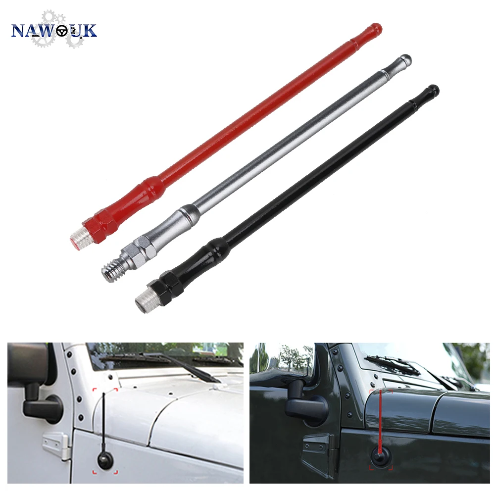 Антенна радиосигнала WISENGEAR CEK125 6 5 дюйма AM/FM для Jeep Wrangler JK Unlimited|antenna for jeep|antenna carantenna