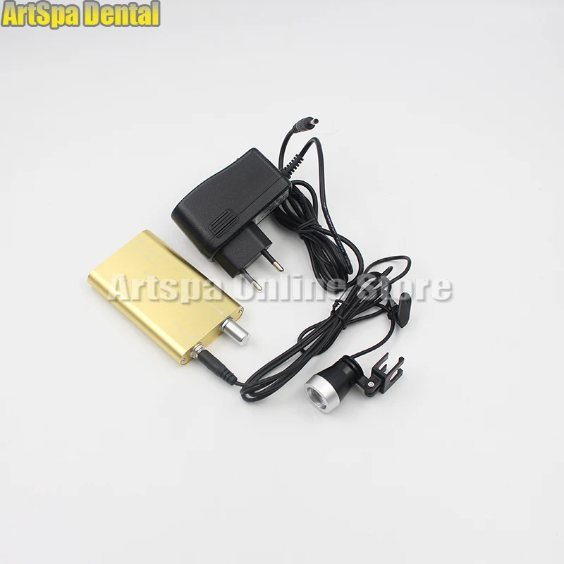 

Portable LED Head Light Lamp for Dental Surgical Medical Binocular Loupes