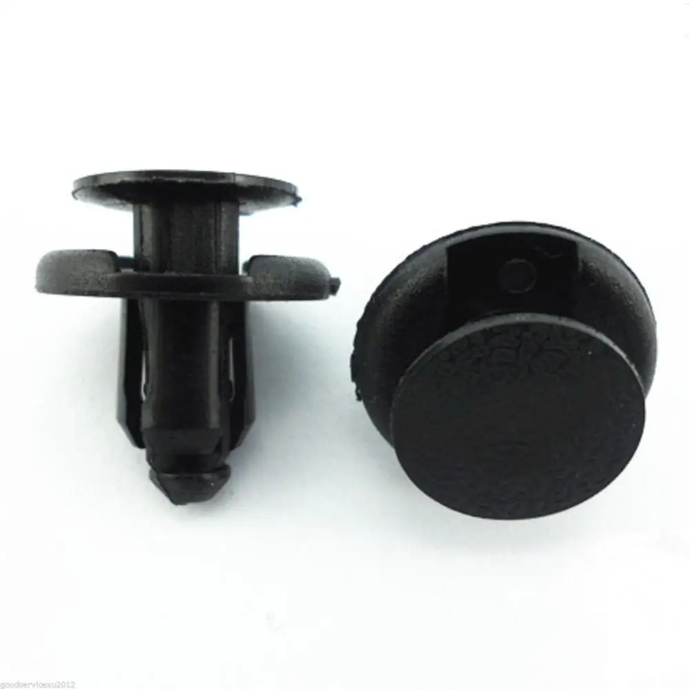 free shipping 20x Nylon Plastic Staple Bumper Fender Splash Guard Retainer Clips Fastener For Nissan Maxima 1994-On 01553-09611 |