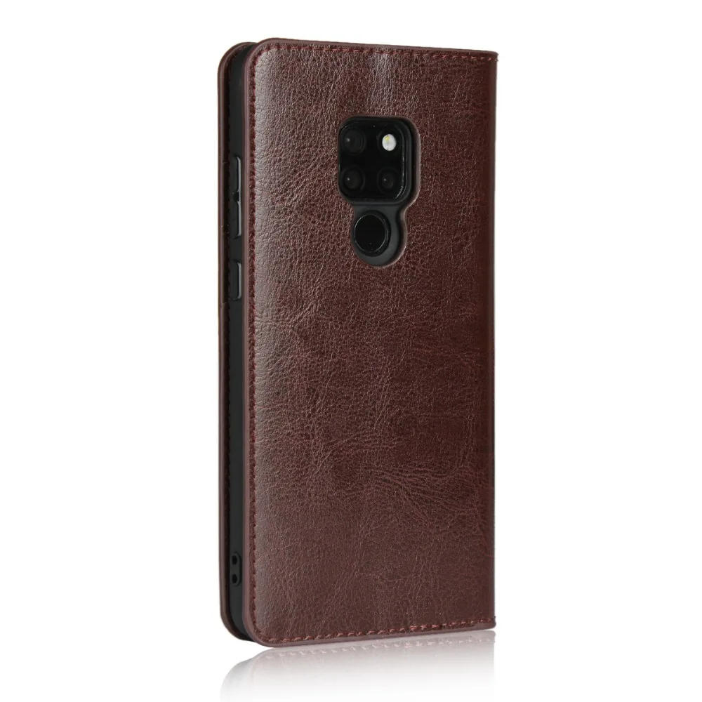 Для Huawei Mate 20 20X классический деловой Чехол-книжка из натуральной кожи для 10 9 8 7 Mate20