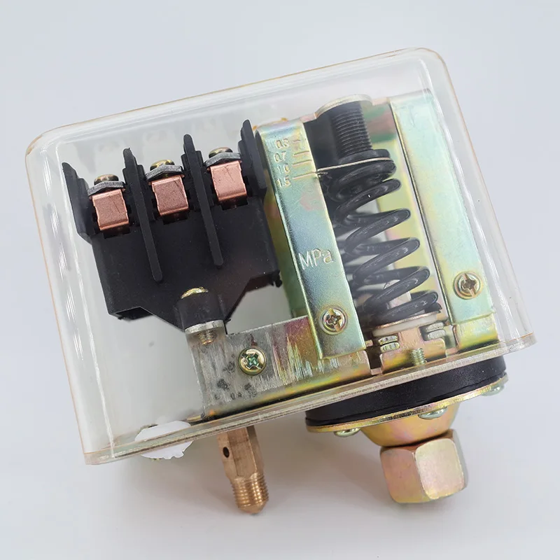 GYD20-16C высокое качество 2HP-10HP 0,6-1.5mpa 380 В 15A прозрачный переключатель давления для компрессора воздушного насоса клапан управления
