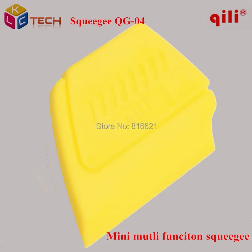 Qili Mini Size Mutli Funciton Squeegee 5x4 см маленький скребок для ножей Защитная пленка экрана