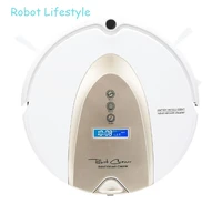 2019 powerful robot vacuum cleaner map navigation smart memory map shown on wifi app water tank