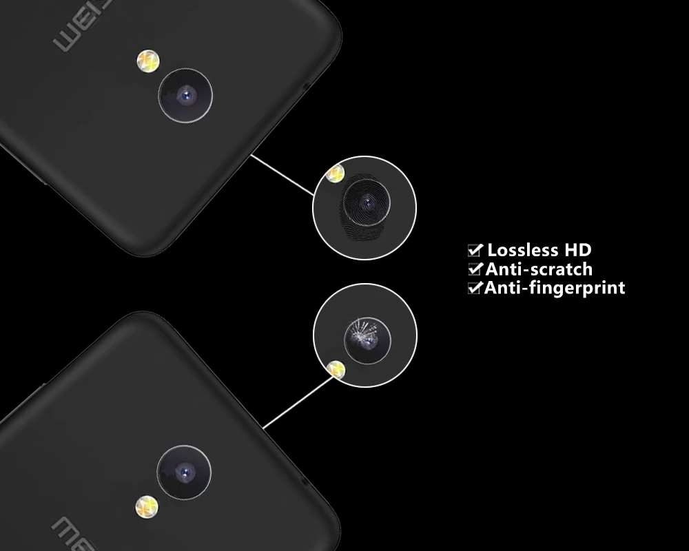 Защитная пленка для задней камеры Meizu Meilan A5 стеклянная M5c M710M M793Q из закаленного