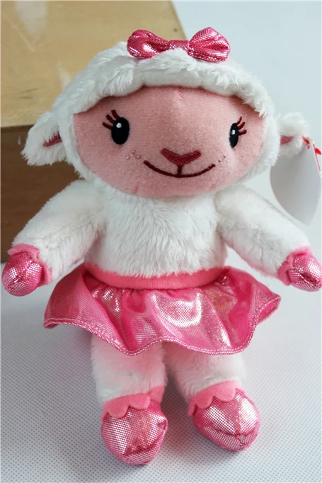 Doc Mcstuffins оригинальная розовая Овечка милые вещи плюшевые игрушки в виде животных