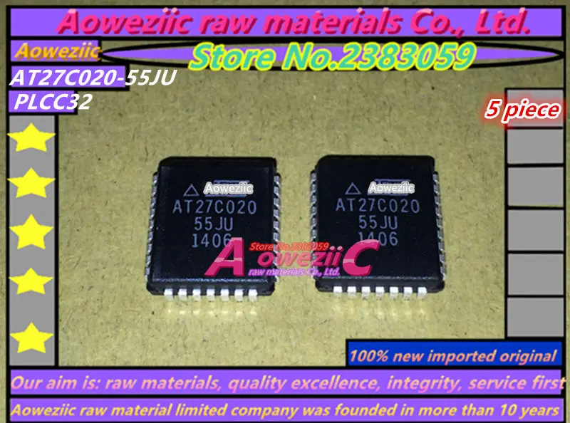 

Aoweziic 100% новый импортный оригинальный AT27C020-55JU AT27C020 PLCC32 микросхема памяти