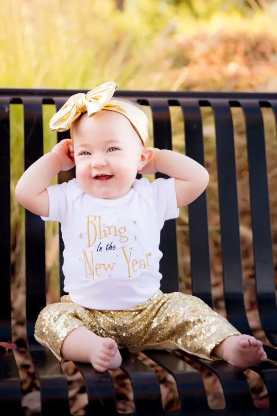 Блестящие штаны с блестками золотые леггинсы Рождественский праздничный торт