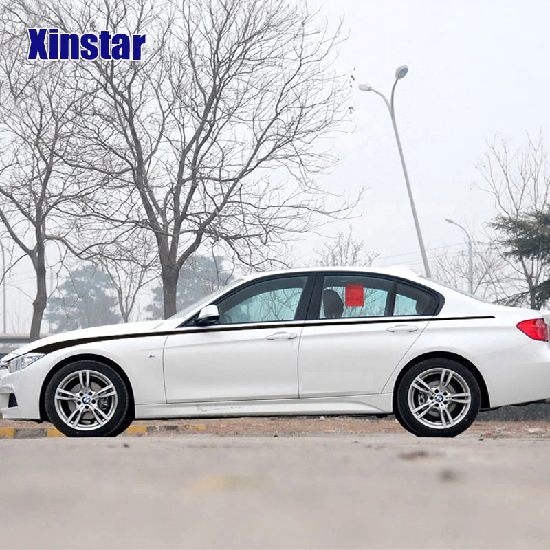 2 шт. автомобильные наклейки для BMW E28 E30 E34 E36 E39 E46 E60 E61 E62 E91 E92 520 525 530 535 550|car side
