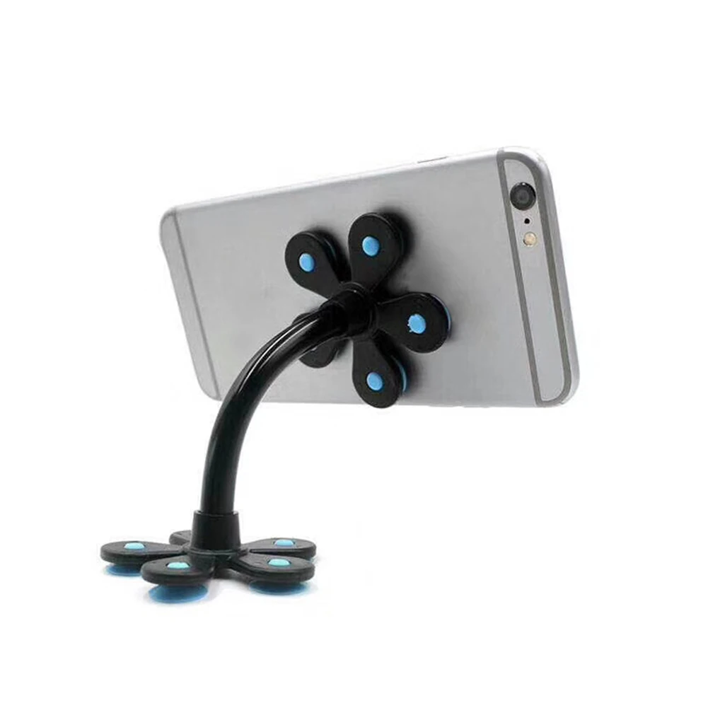 Mobile Phone Holder Wintersweet Shape Silicone Suction Bracket for Car Table IJS998 | Мобильные телефоны и аксессуары