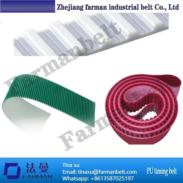 Гарантия качества из нержавеющей стали ядро Бесшовные pu Ремень ГРМ s5m|pu timing belt|timing