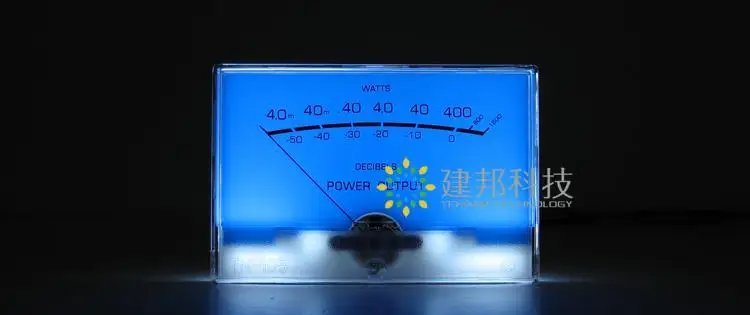 Классический McIntosh фигурка озера синий аудио усилитель мощности VU meter DB уровня