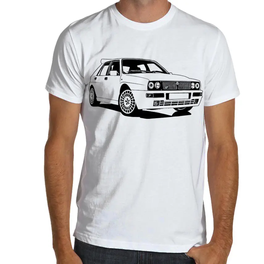 

Lancia Delta Hf 16V Integrale Evo 2 Soft Cotton Multi Colors Rally Wrc Hot Sale Fashion High Quality Personality Design Shirts