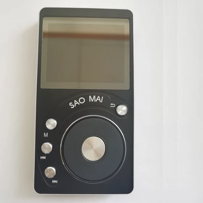 SAOMAI SM4 32G Hifi Высокое разрешение DAC без потерь DSD MP3-плеер Цифровой музыкальный плеер - Цвет: Черный