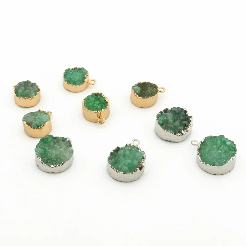 1 шт. модное ювелирное изделие подвески из натурального Друза подвеска сделай сам