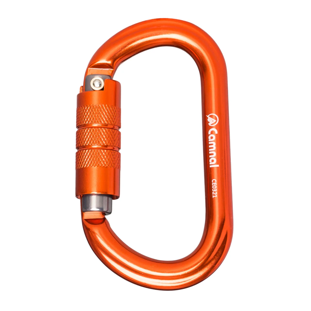 Высокопрочный дерево Arborist Karabiner 5 шт. 25KN алюминиевый карабин спасателя D типа авто замок альпинистский карабин