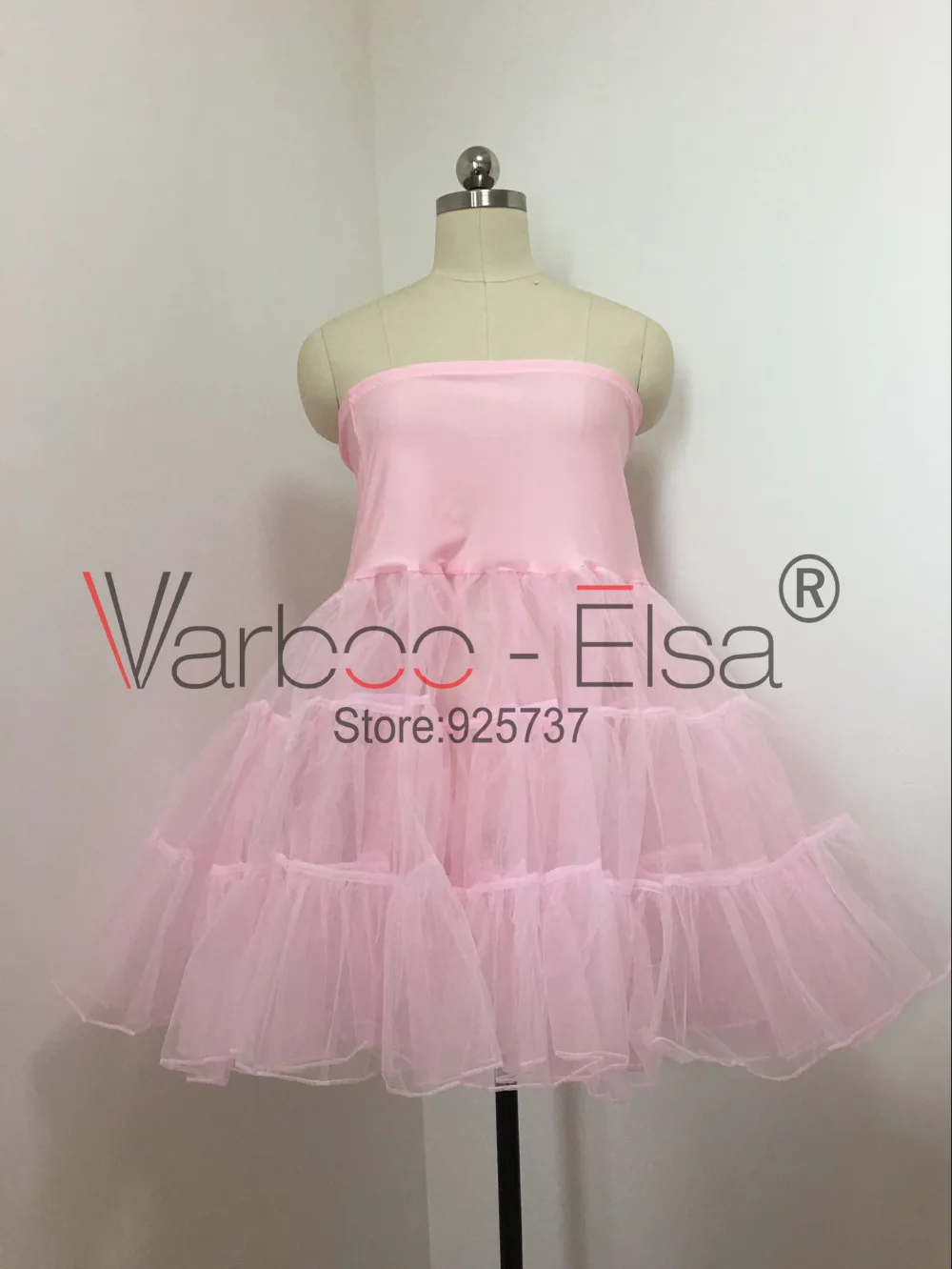 Короткая Пышная юбка трапеция яркий короткий подъюбник длиной до колен