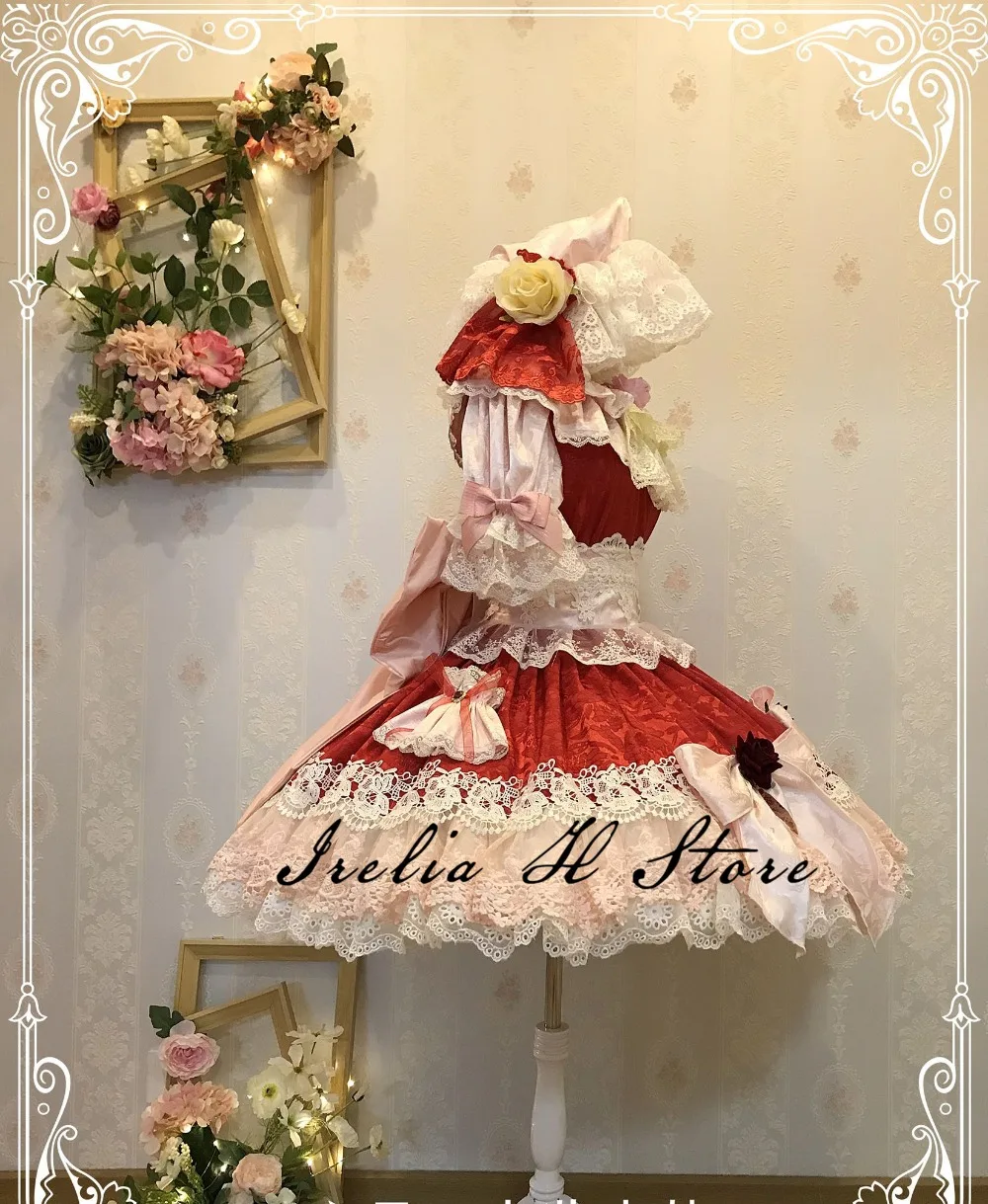 Flandre Touhou Project Косплей Flandre Scarlet Косплей Костюм Платье женское на заказ/размер