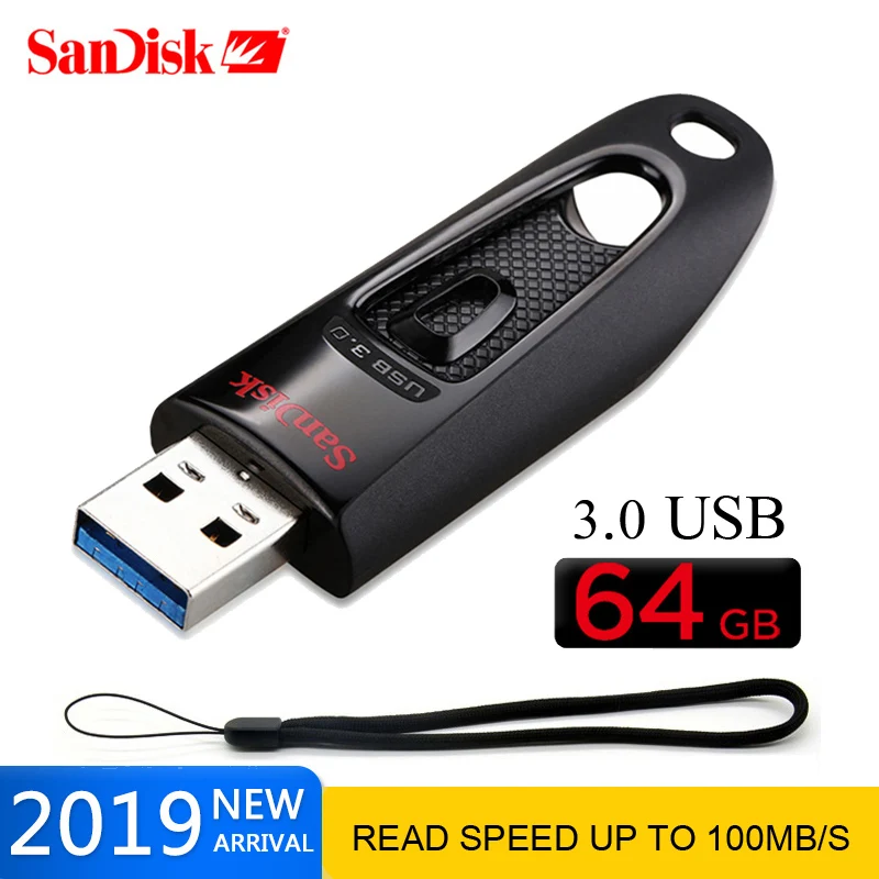 

SanDisk CZ48 USB pendrive 3.0 Flash Drive 256GB Pen Drive 128GB USB3.0 Memory Stick 64GB Pendrive 16GB USB Key 32gb 100M/s