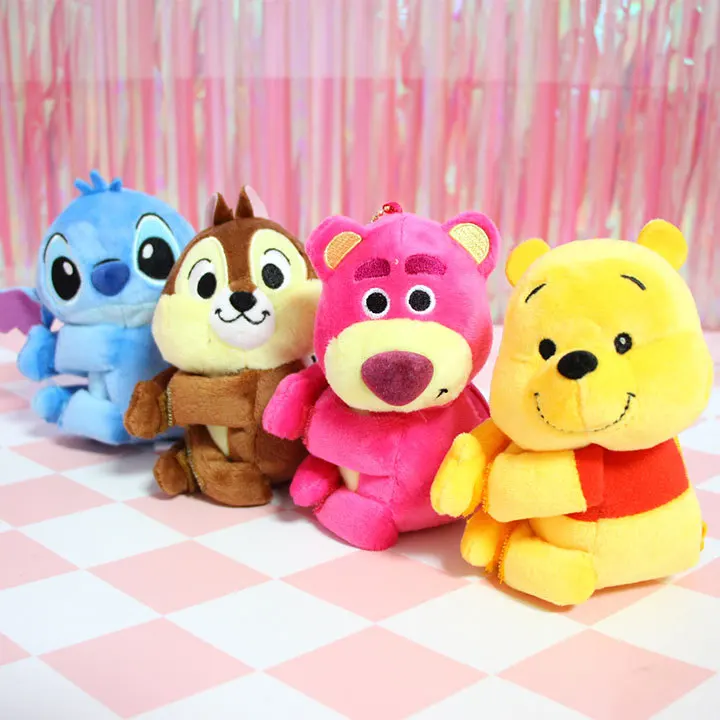 IVYYE Lotso стежка плюшевый кошелек мягкая кукла-сумка милый мультфильм пушистые сумки мягкий мини мешок для игрушек ребенок девочка подарки на день рождения Новинка