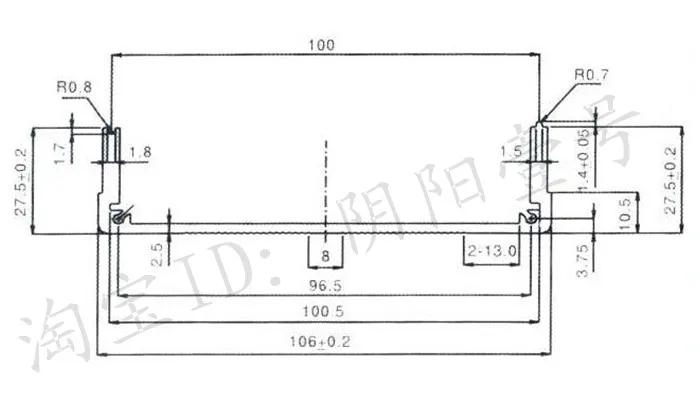 Теплоизлучающий Сплит алюминиевый корпус алюминиевая коробка цвета сделай сам
