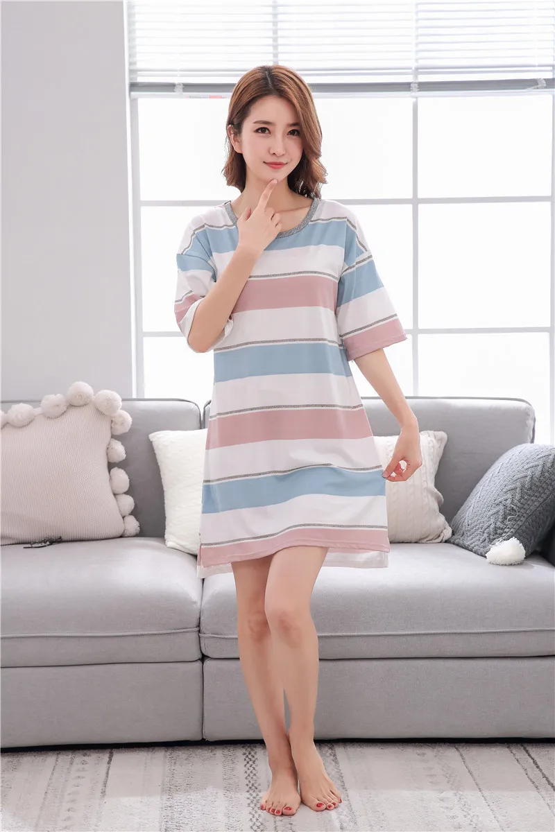 Young Lovers пижамы женские NihgtDress с короткими рукавами летняя Пижама свободные мужские тонкие стильные парные пижамы комплект пижамы топ+ брюки