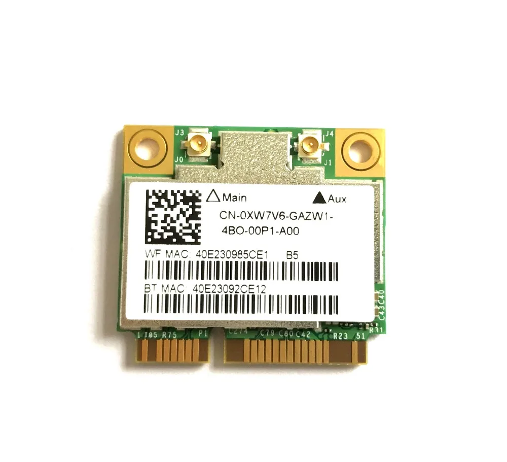 BCM94352 BCM94352HMB 802.11ac WiFi Bluetooth 867 Мбит/с беспроводной-AC WLAN+ BT 4,0 Половина Mini PCI-E карта