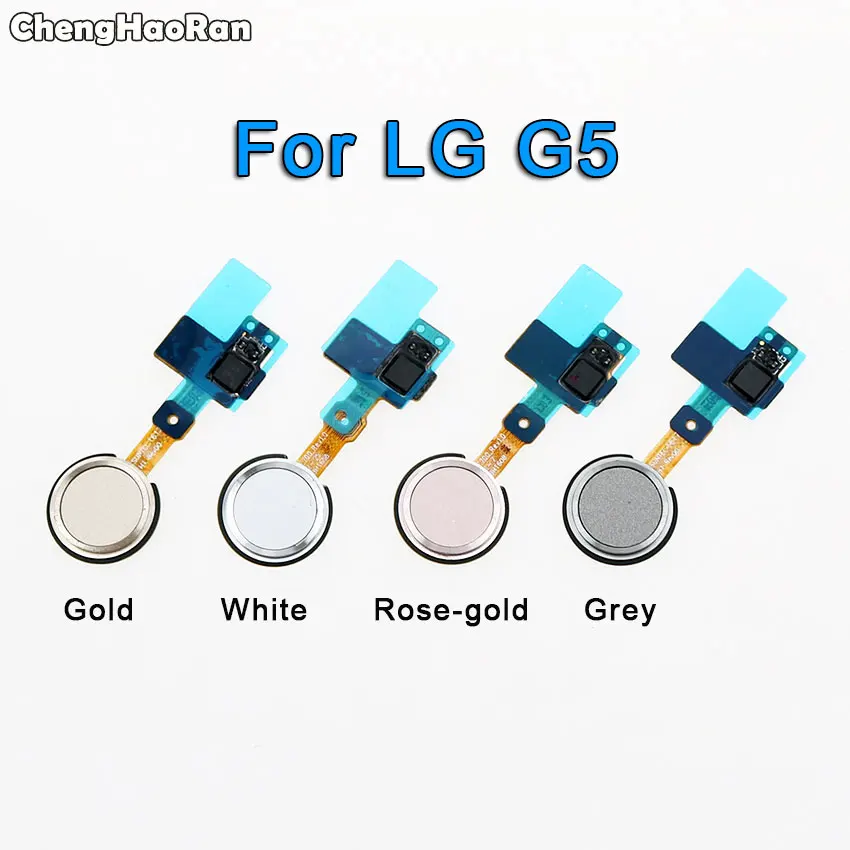 

ChengHaoRan Gold Grey White Home Button Fingerprint Sensor Power Flex Cable Ribbon for LG G5 H820 H830 H840 H848 H850