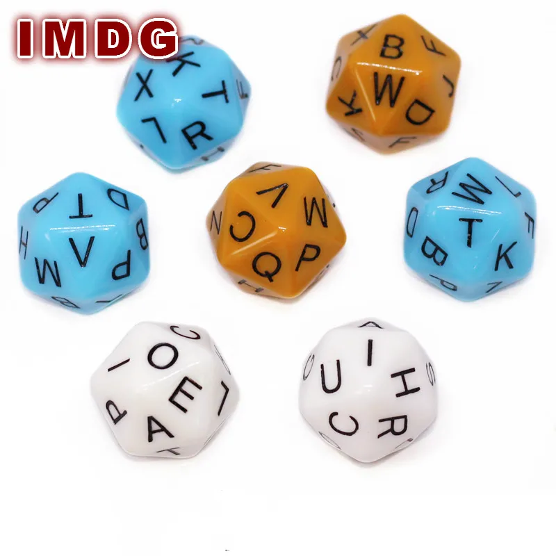 

7p Cs / Set 20 All English Letter Dice English Teaching AIDS Sieve