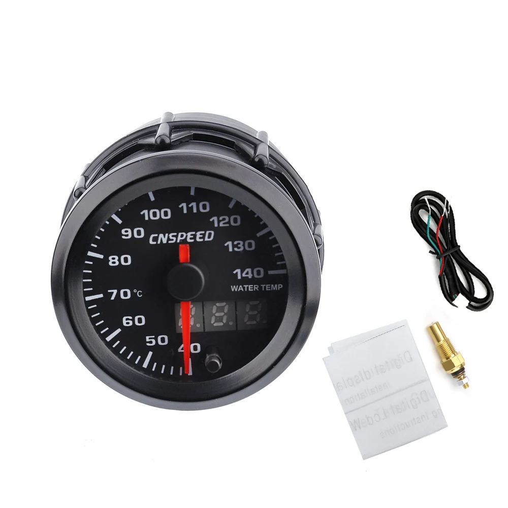 Автомобильный измеритель температуры воды CNSPEED аналоговый/цифровой 2 дюйма 52 мм 7