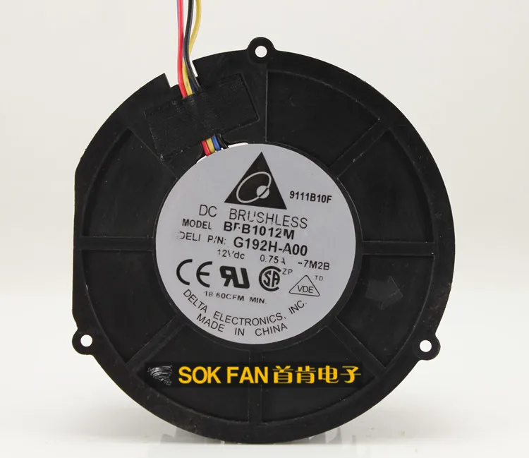 

NEW DELTA BFB1012M 12V laptop Exhaust fan DIY cooling fan