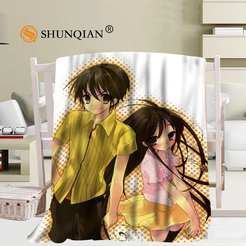 melhor Nova Chegada Personalizado Shakugan Shana Cobertor Sofá Novo Cobertor Portátil Macio Cobertor Cama Avião Viagem Adulto Casa Cobertor