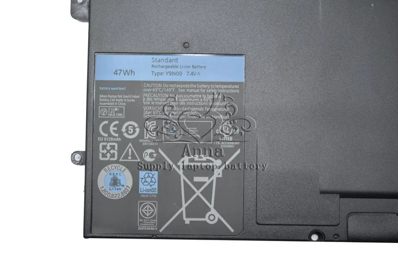 Оригинальный аккумулятор JIGU Y9N00 для ноутбука DELL XPS 13 L321X L322X 12 12d 9Q33 серия Ultrabook|battery