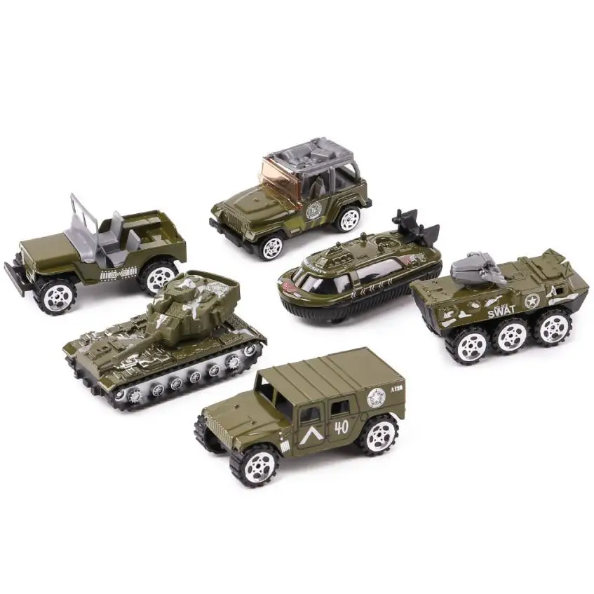3 шт. детская Военная развивающая игрушка грузовик автомобиль Танк модель сцен