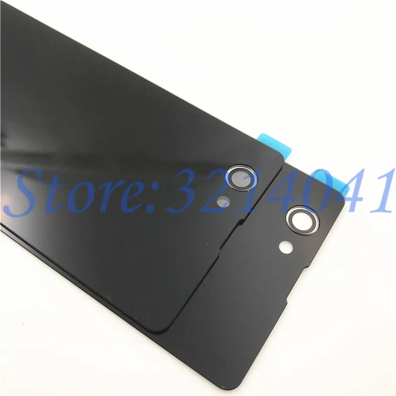 Стеклянная Крышка батарейного отсека для Sony Xperia Z1 Compact Mini D5503 M51W задняя крышка