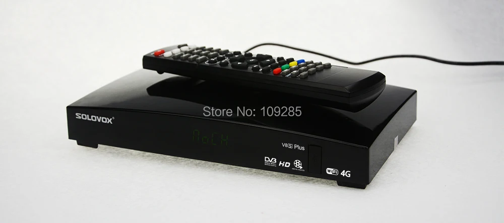 Спутниковый ресивер Solovox V8S Plus 1080P HD PVR FTA + Wi Fi адаптер|satellite receiver|fta satellite receiverhd pvr |
