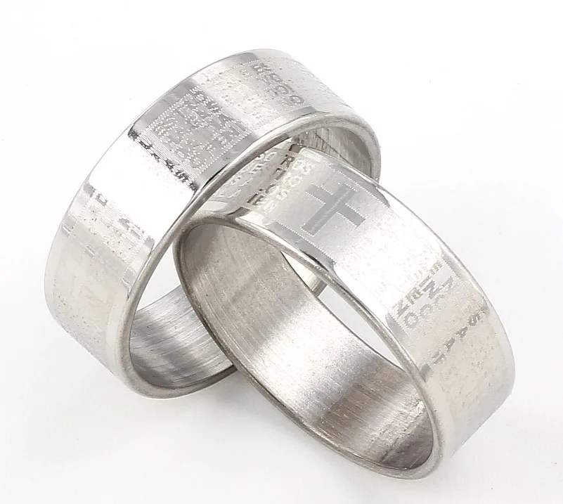 Оптовая продажа оптом 30 шт. в готическом стиле пользу Кольца из нержавейки крест