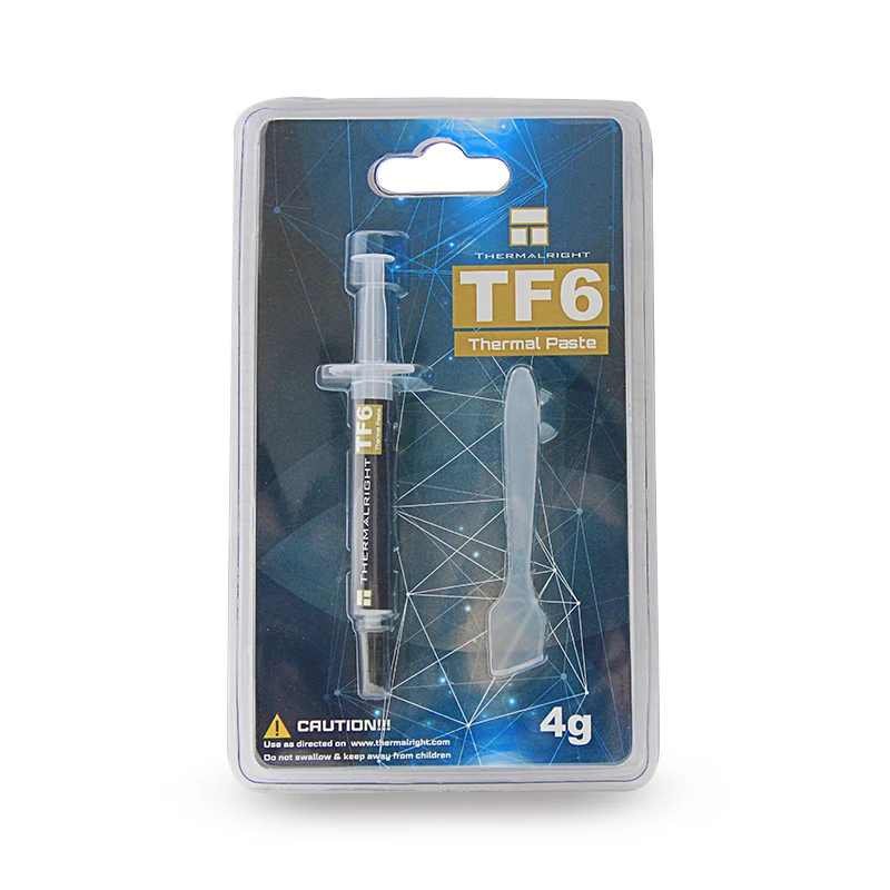 Теплоотвод Thermalright TF6 4g CPU GPU охлаждающий кулер вентилятор радиатора тепловая