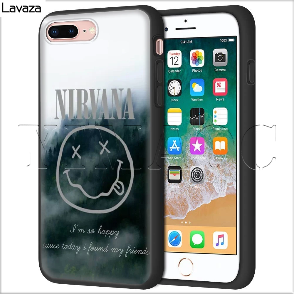 Lavaza Nirvana Kurt Cobain чехол для iPhone 11 Pro XS Max XR X 8 7 6 6S Plus 5 5s se |