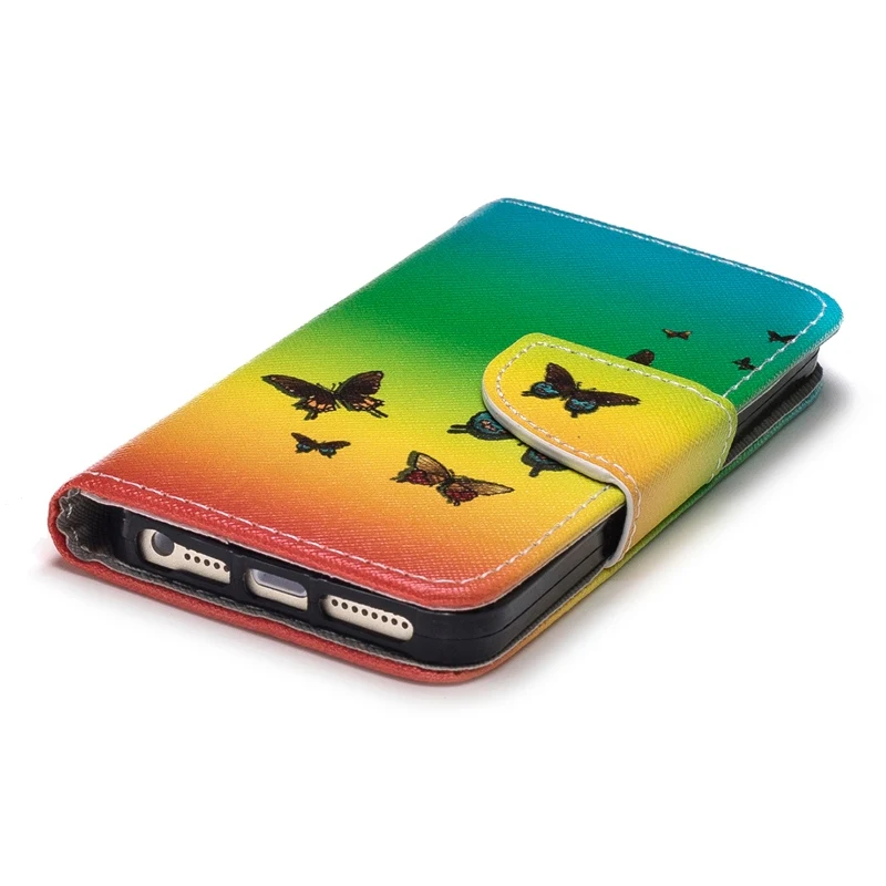 Роскошный Бумажник слот для карт чехол iphone 6 S 7 8 плюс X XS Stander держатель Чехлы флип 5