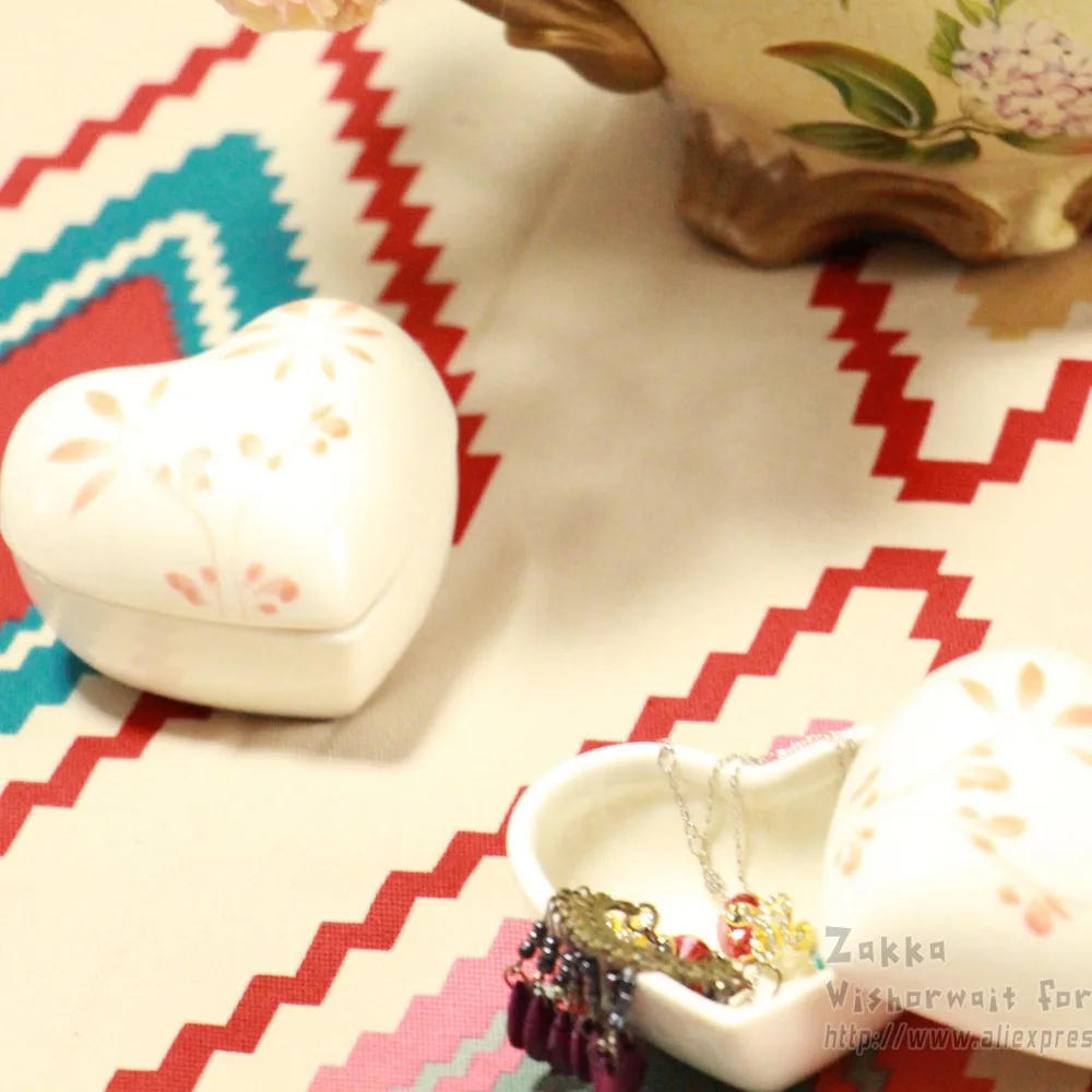 Бесплатная доставка новое поступление KEYAMA 1 шт. белые керамические шкатулки в