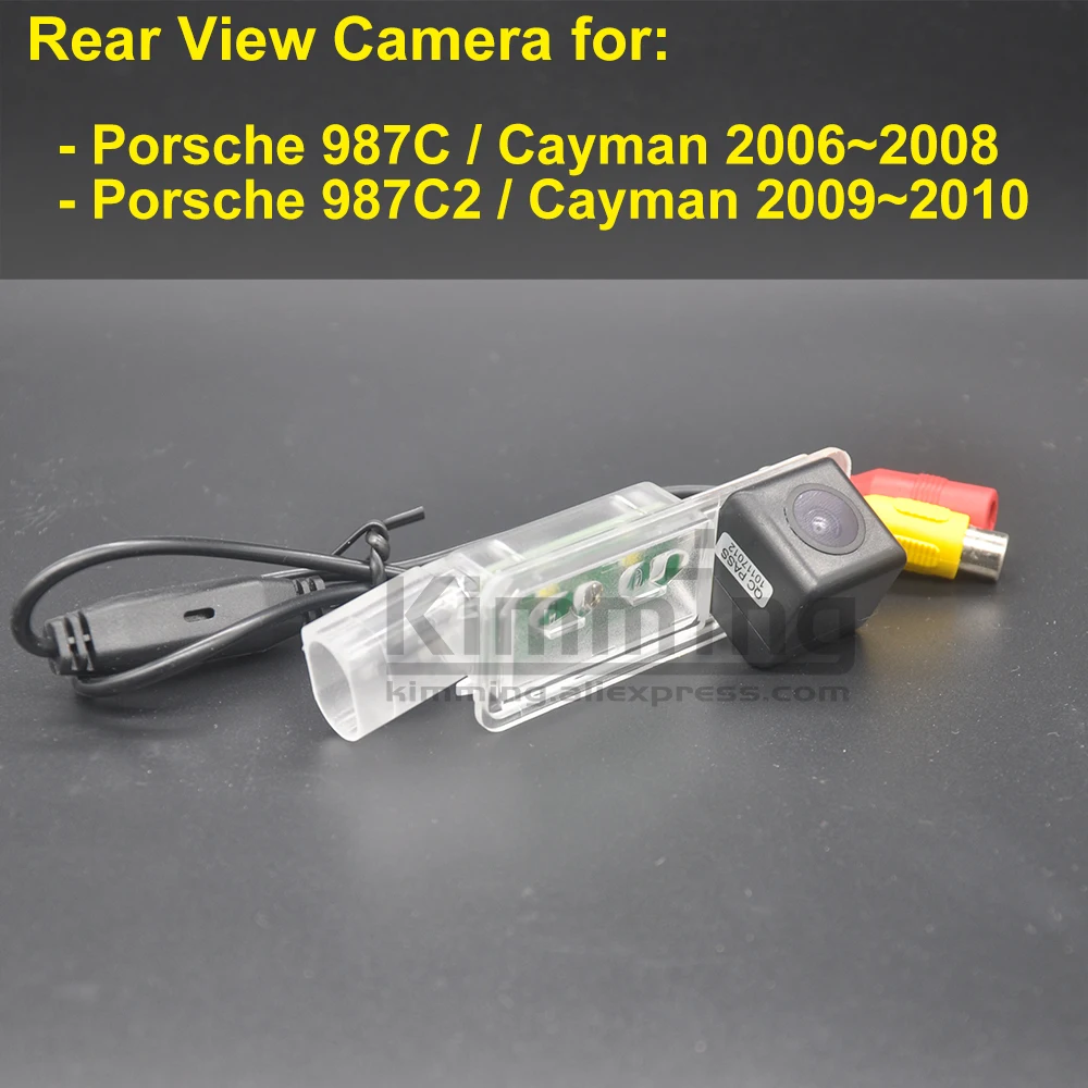 

Автомобильная камера заднего вида для Porsche Cayman 987C 987C2 2006 2007 2008 2009 2010 2011 Беспроводная Проводная камера заднего вида для парковки