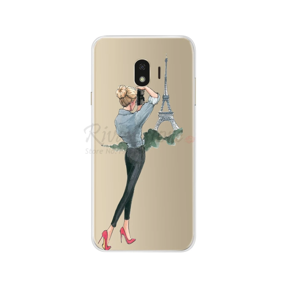 Чехол для телефона для samsung Galaxy J4 чехол для samsung J4 Plus Мягкая силиконовая задняя крышка для samsung Galaxy J4 чехол