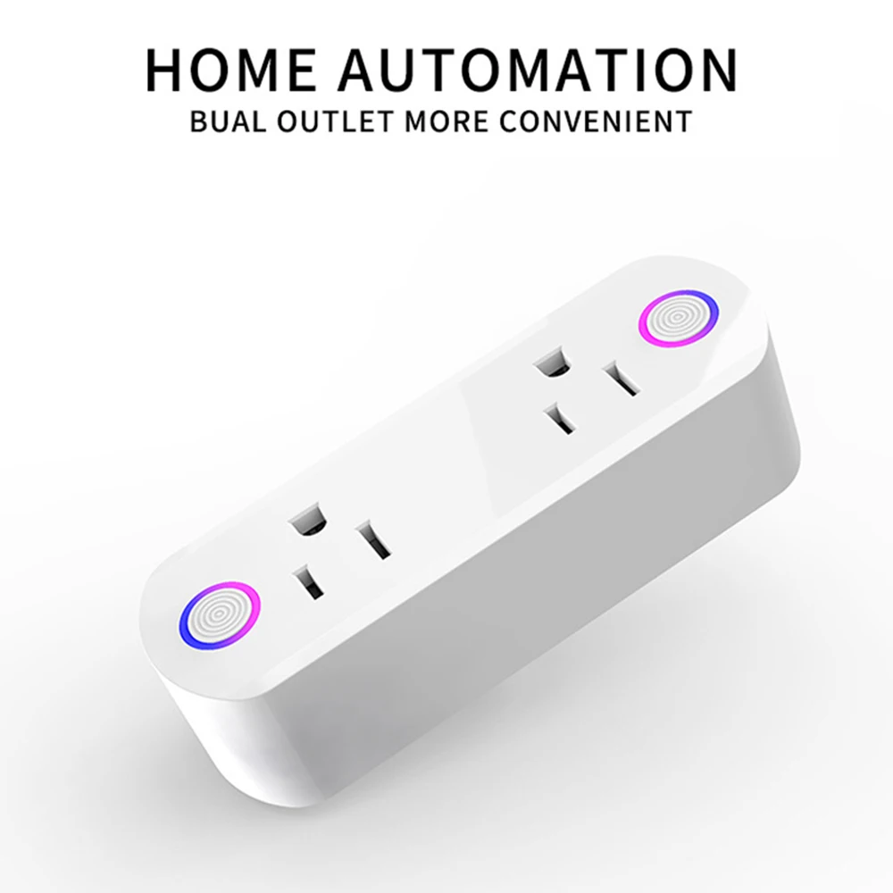EU US Smart Wifi Power Strip Surge Protector Multiple Power Sockets 4 USB Port Voice Control for Amazon Echo Alexa's Google Home