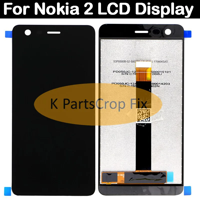 ЖК дисплей и дигитайзер сенсорного экрана с набором для Nokia 2 1 (2018) TA 1080 1084 1092 1093 1029