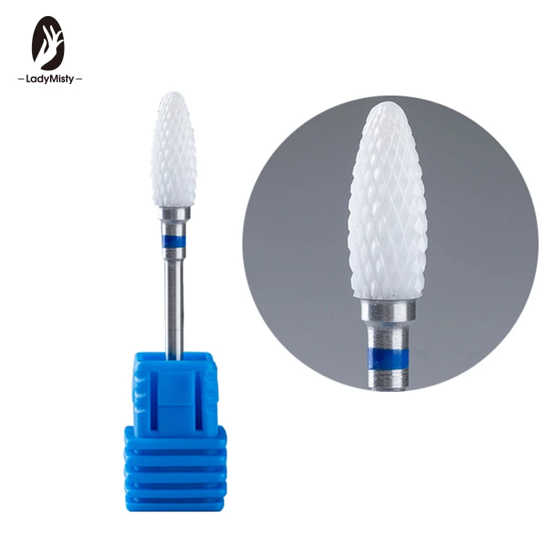 Ladymisty Горячая керамический сверло для ногтей электрических маникюр машинка
