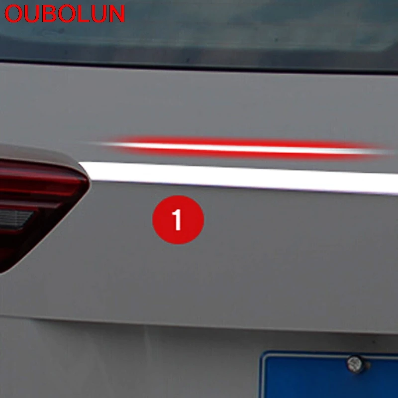 OUBOLUN для Volkswagen VW Tiguan второе поколение 2017 2018 Задняя Крышка багажника задняя дверь