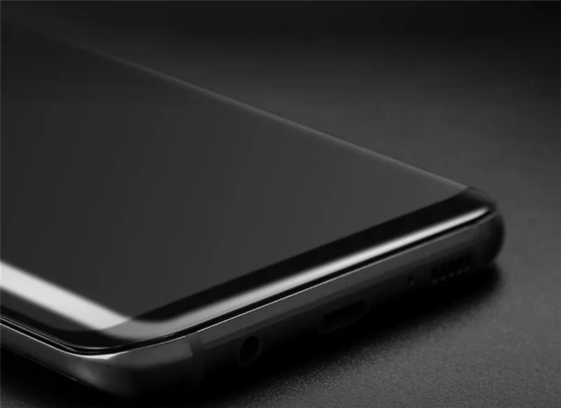 30 шт./лот 3D изогнутое полное покрытие 9H закаленное стекло для Samsung Galaxy Note 8